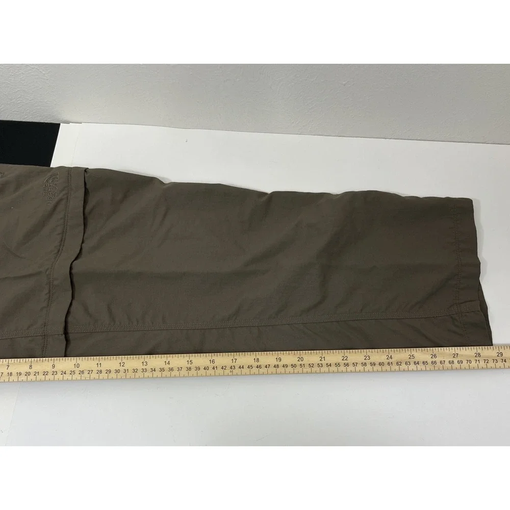 The North Face Men's Size 36 Khaki Brown Convertible Cargo Hiking Pants
